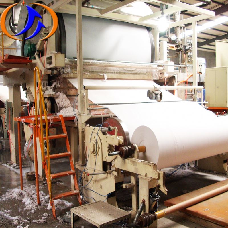 Proveedores chinos Reciclaje de papel higiénico Máquina para fabricar rollos de papel higiénico
